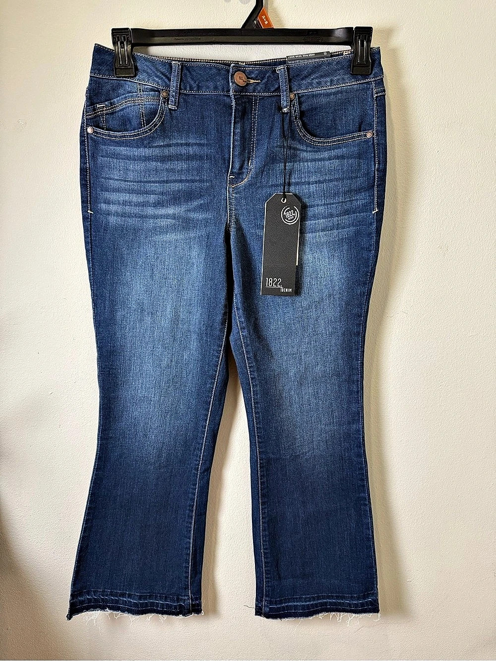 1822 Denim High Rise Demi Boot Blue Size 8 NWT